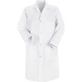 Vf Imagewear Red Kap¬Æ Men's Button-Front Lab Coat, White, Poly/Cotton, M 5700WHRGM